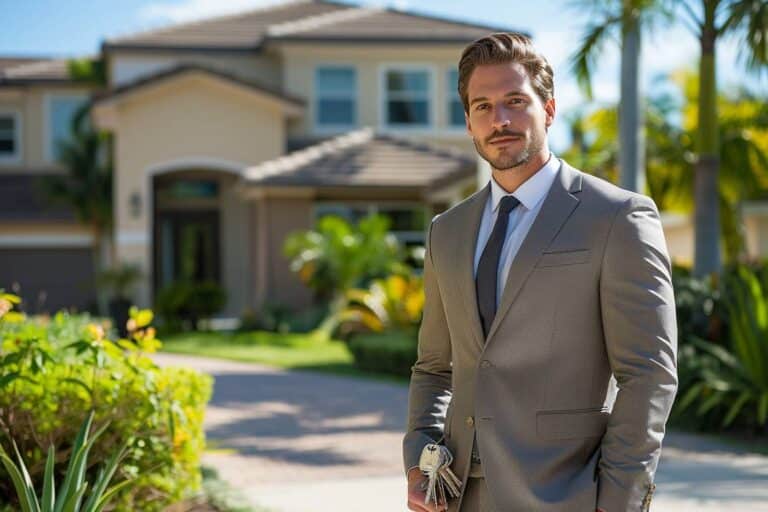 expertise immobilière : professionnel évaluant une propriété