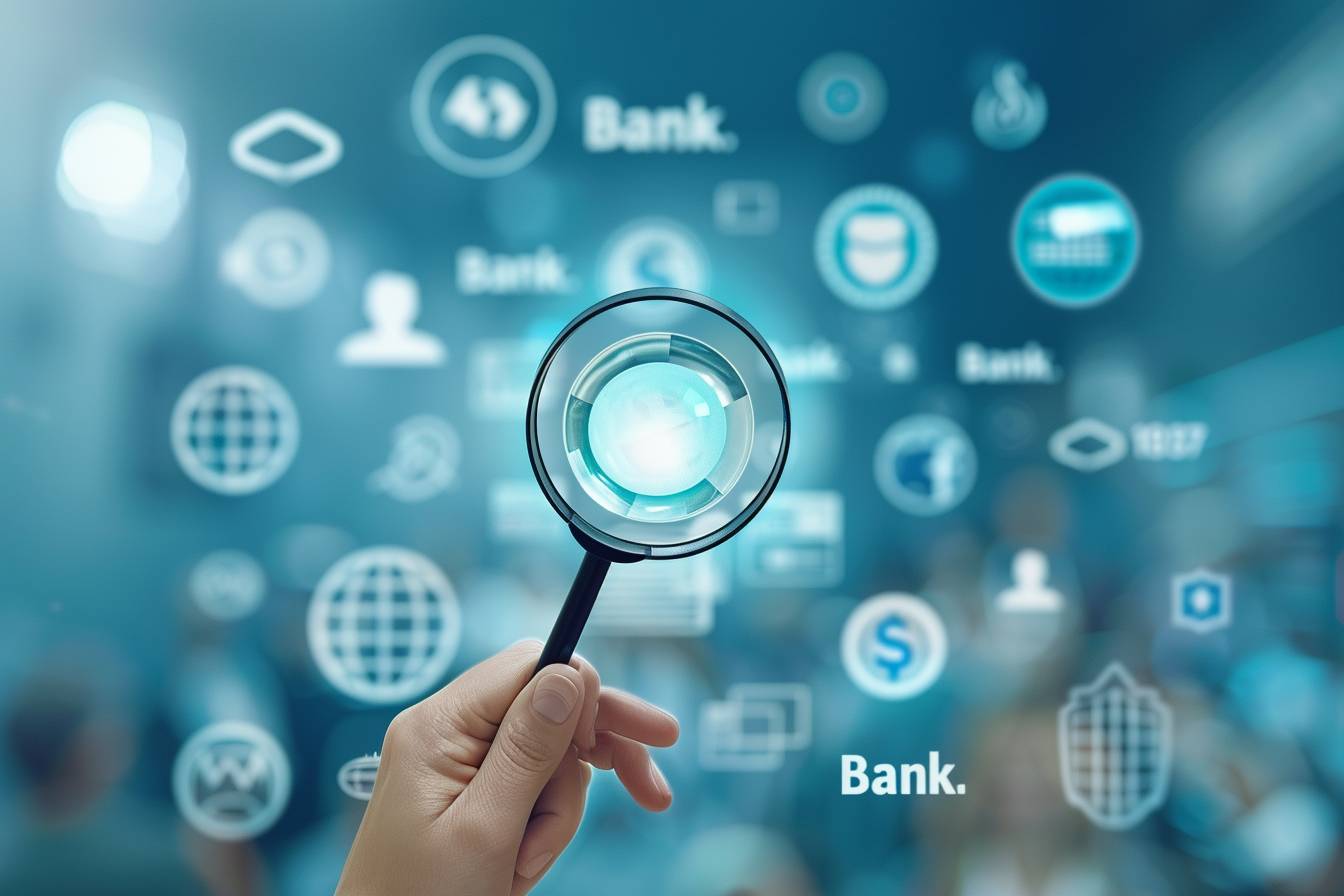 banque en ligne : illustration d'une carte bancaire Visa sur fond de smartphone