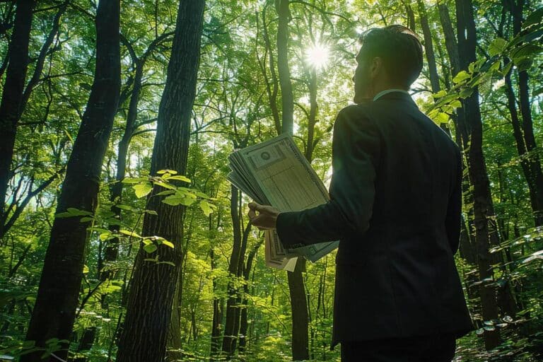 défiscalisation forêt : forêt verdoyante symbolisant un investissement écologique et rentable