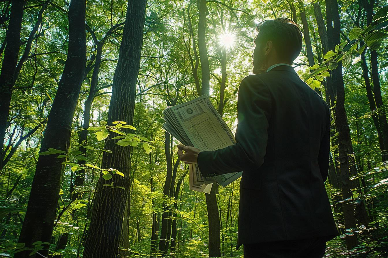 défiscalisation forêt : forêt verdoyante symbolisant un investissement écologique et rentable