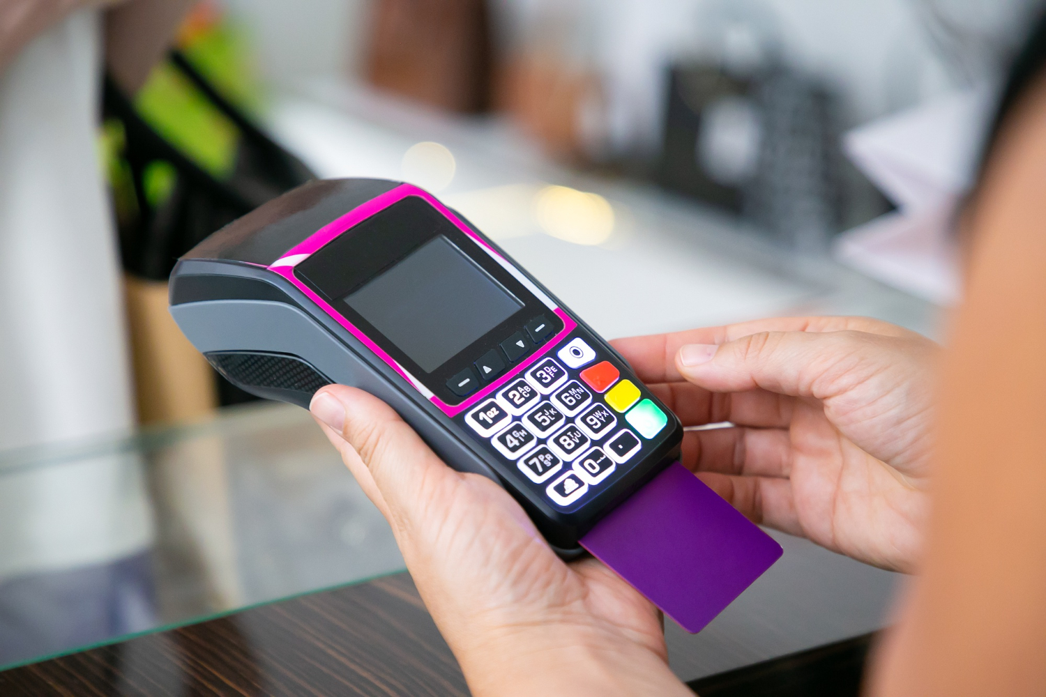Les terminaux de paiement