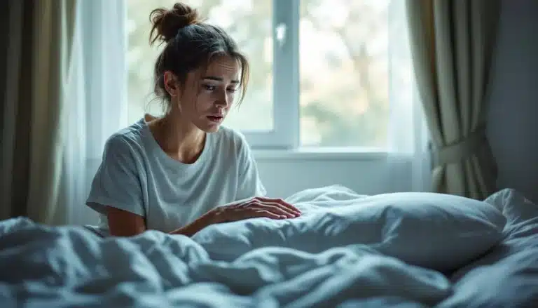 oreiller mémoire de forme : oreiller posé sur un lit, symbole de confort et santé