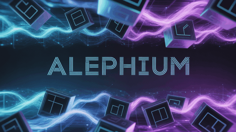 Alephium : représentation graphique d'une blockchain innovante