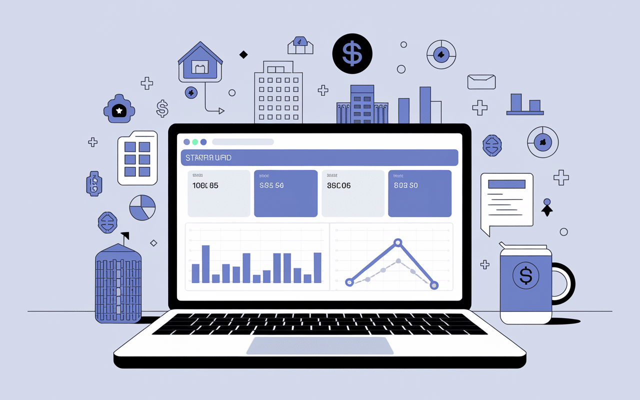 Interface baltis écran ordinateur dashboard financier sécurité 100 euros
