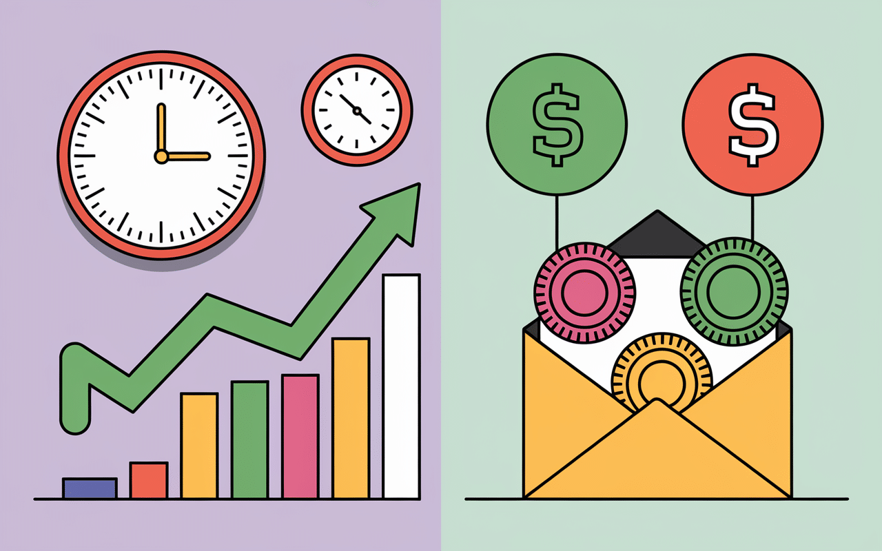 horloge 5 minutes et icones finance assurance vie expliquee aux nuls