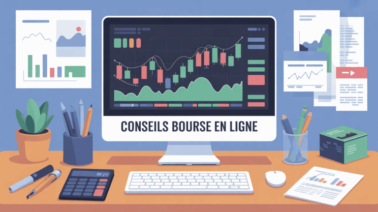 illustration conseils-bourse-en-ligne.com bureau financier