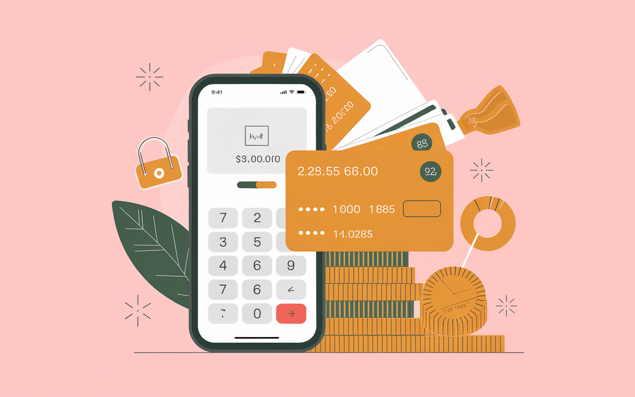 smartphone interface e carte bleue caisse epargne avec elements securite