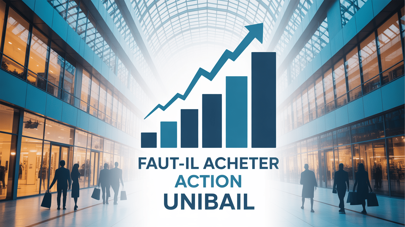 Unibail : graphique boursier montrant la tendance de l'action Unibail en 2025