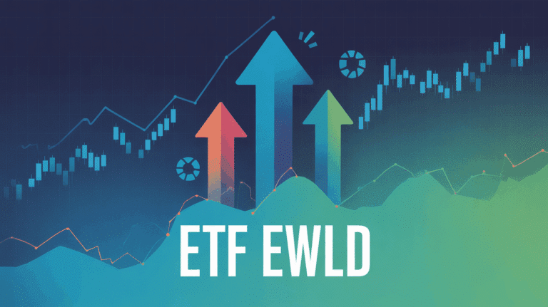 ETF Amundi MSCI World : graphique financier illustrant la fusion de deux ETF