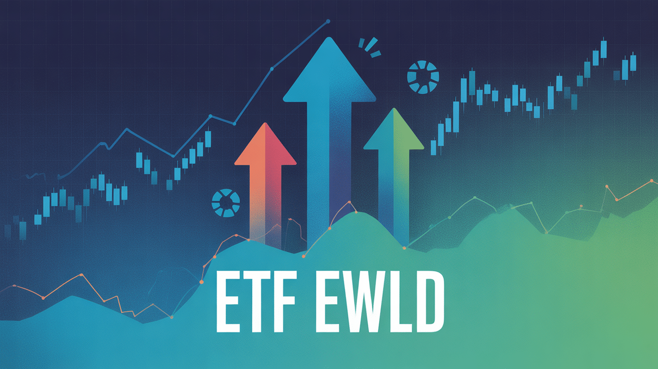 ETF Amundi MSCI World : graphique financier illustrant la fusion de deux ETF