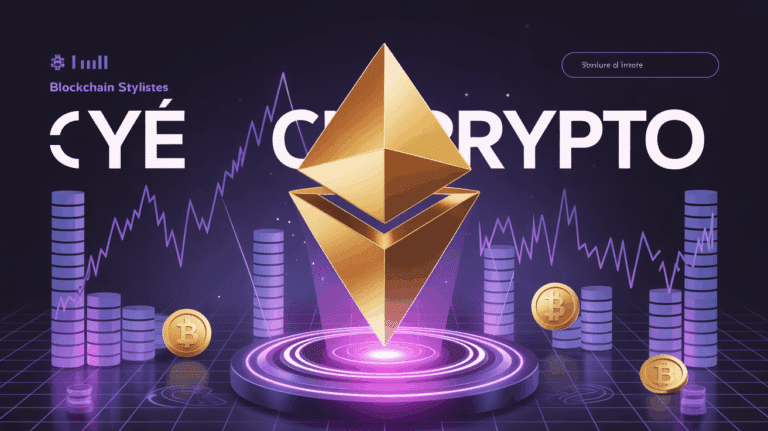 crypto Kanye YE : représentation graphique du logo de la cryptomonnaie Kanye YE sur fond numérique