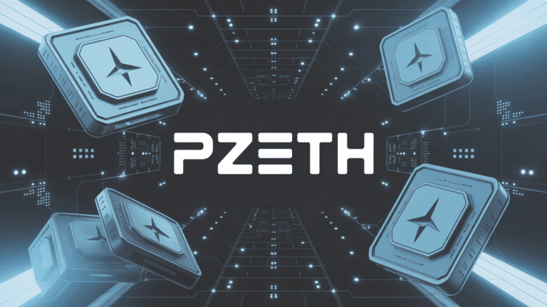 Illustration pzeth pièces numériques blockchain high-tech