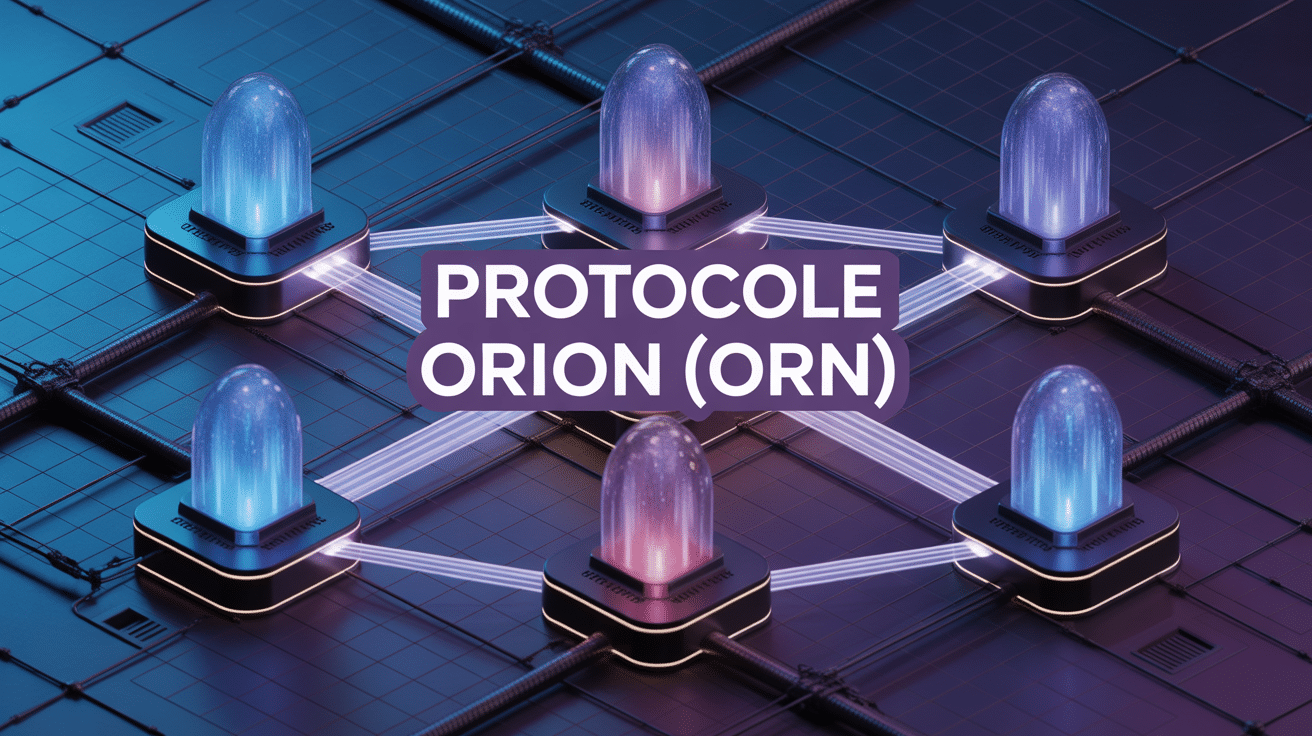 Orion Protocol : représentation graphique du protocole Orion et du token ORN