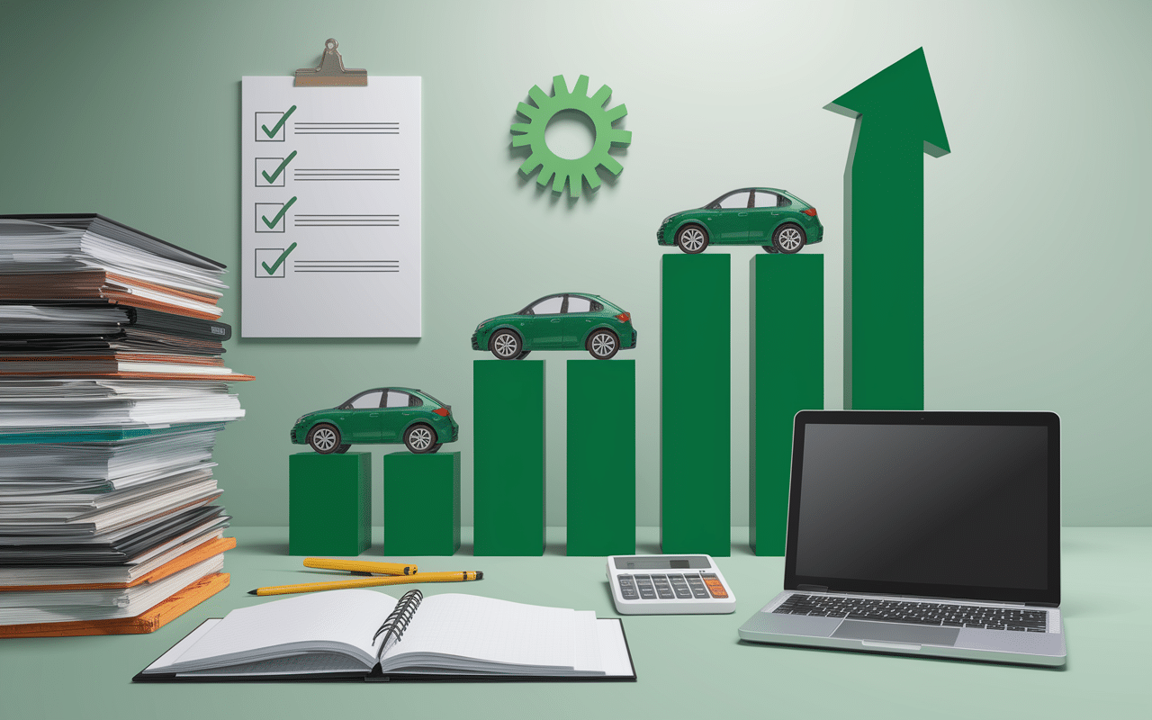 Bureau organisé symbolisant optimisation lender processing