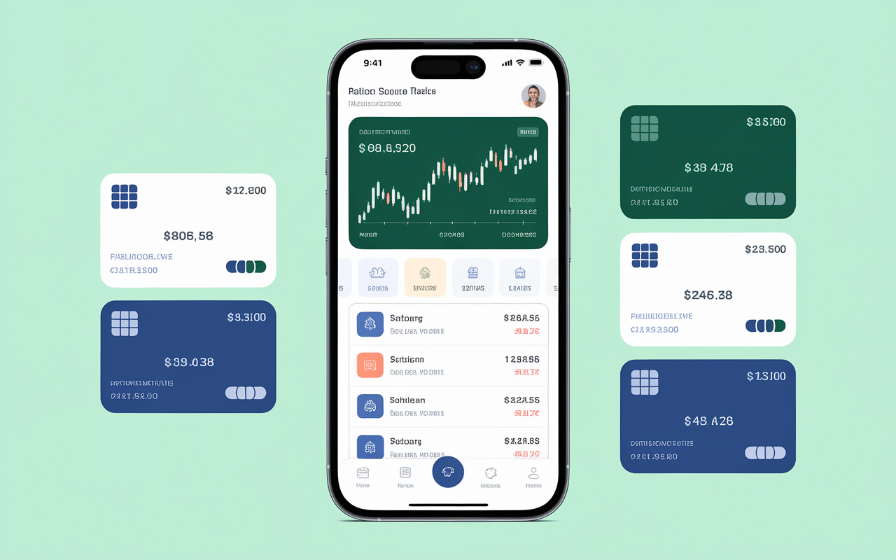 interface application mobile acheter crypto de trump
