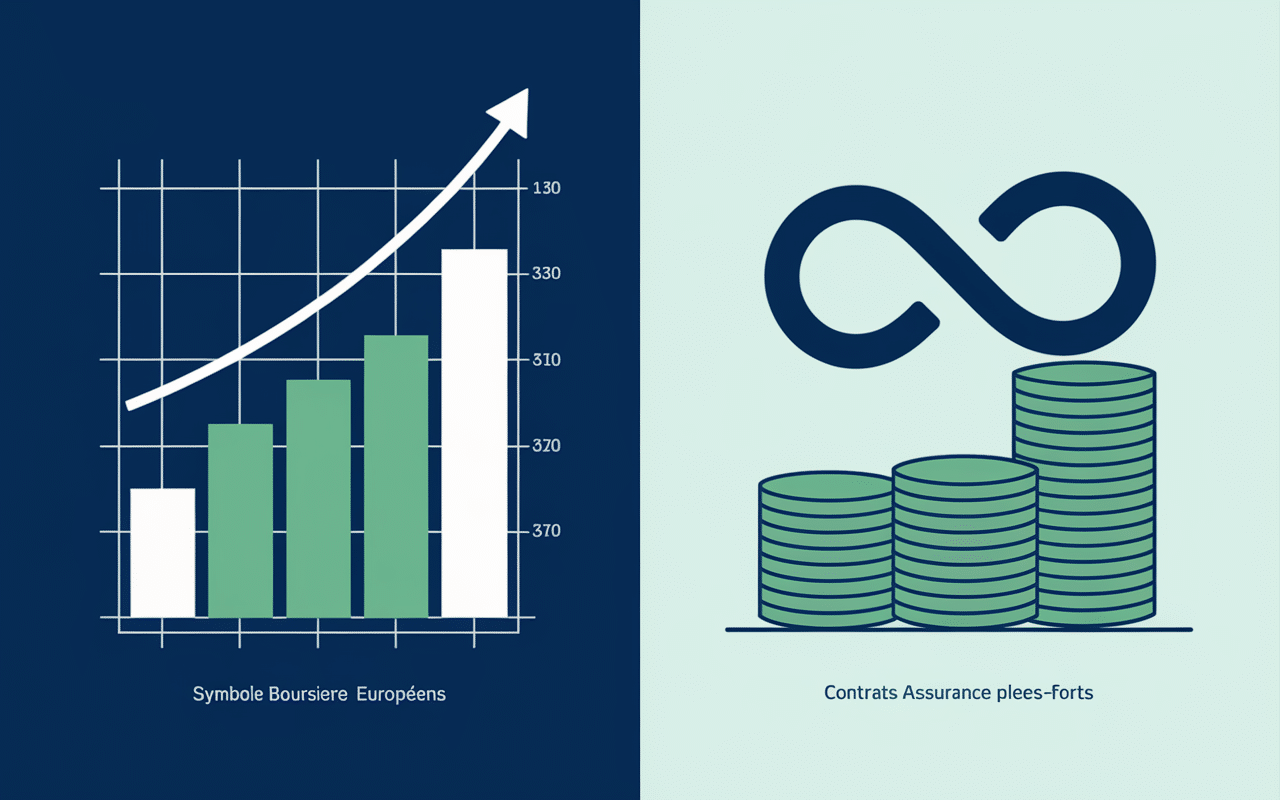 Tableau comparaison pea ou assurance vie symboles boursiers et contrats