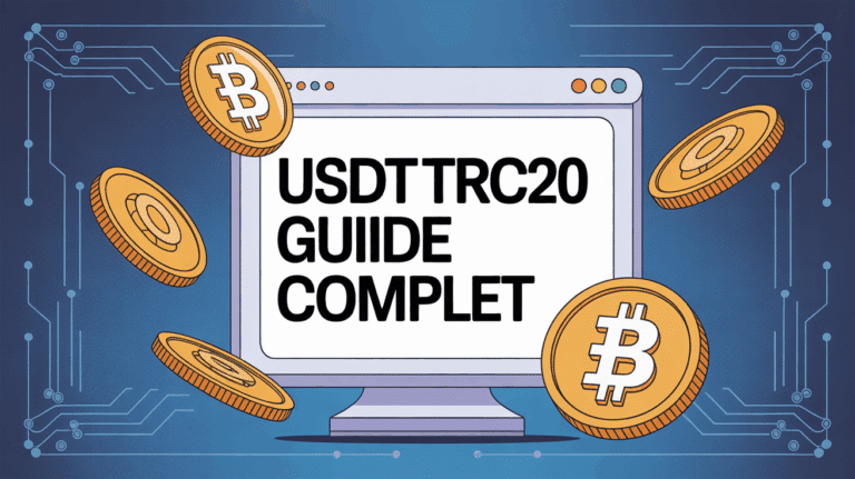 illustration écran ordinateur cryptomonnaie usdt trc20