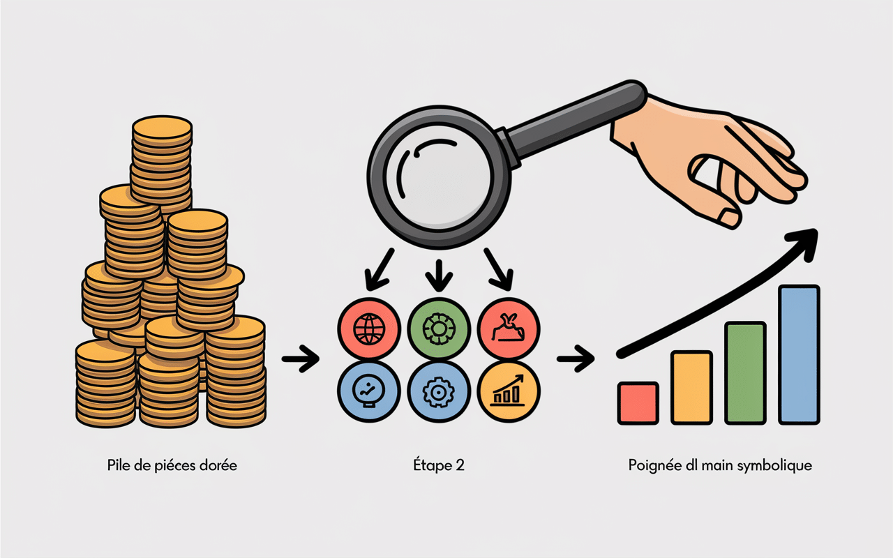 infographie virtual capital processus financement startups