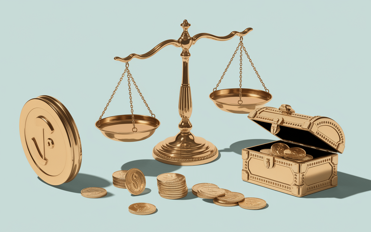 bouclier balance coffre or ETF or
