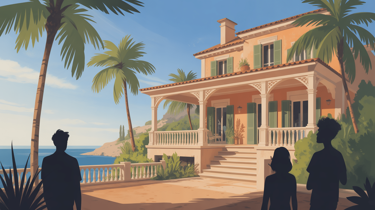 immobilier eddy mitchell villa saint tropez