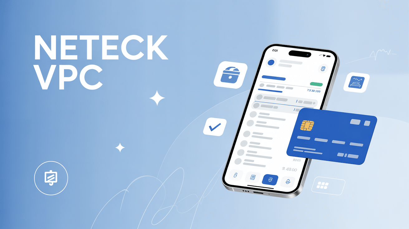 Neteck VPC sur relevé bancaire et carte