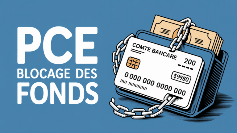 Illustration blocage fonds