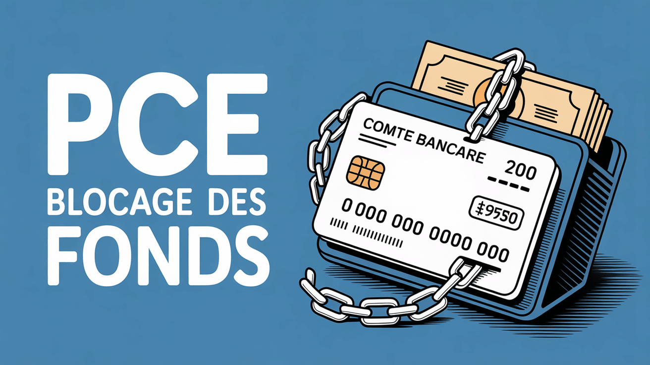 Illustration blocage fonds