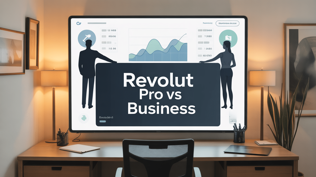 Revolut Pro vs Business sur tablette graphique