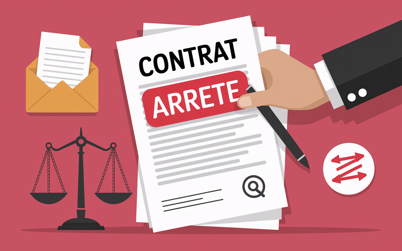 Illustration de l'arrêt d'un prélèvement SEPA GIEPS