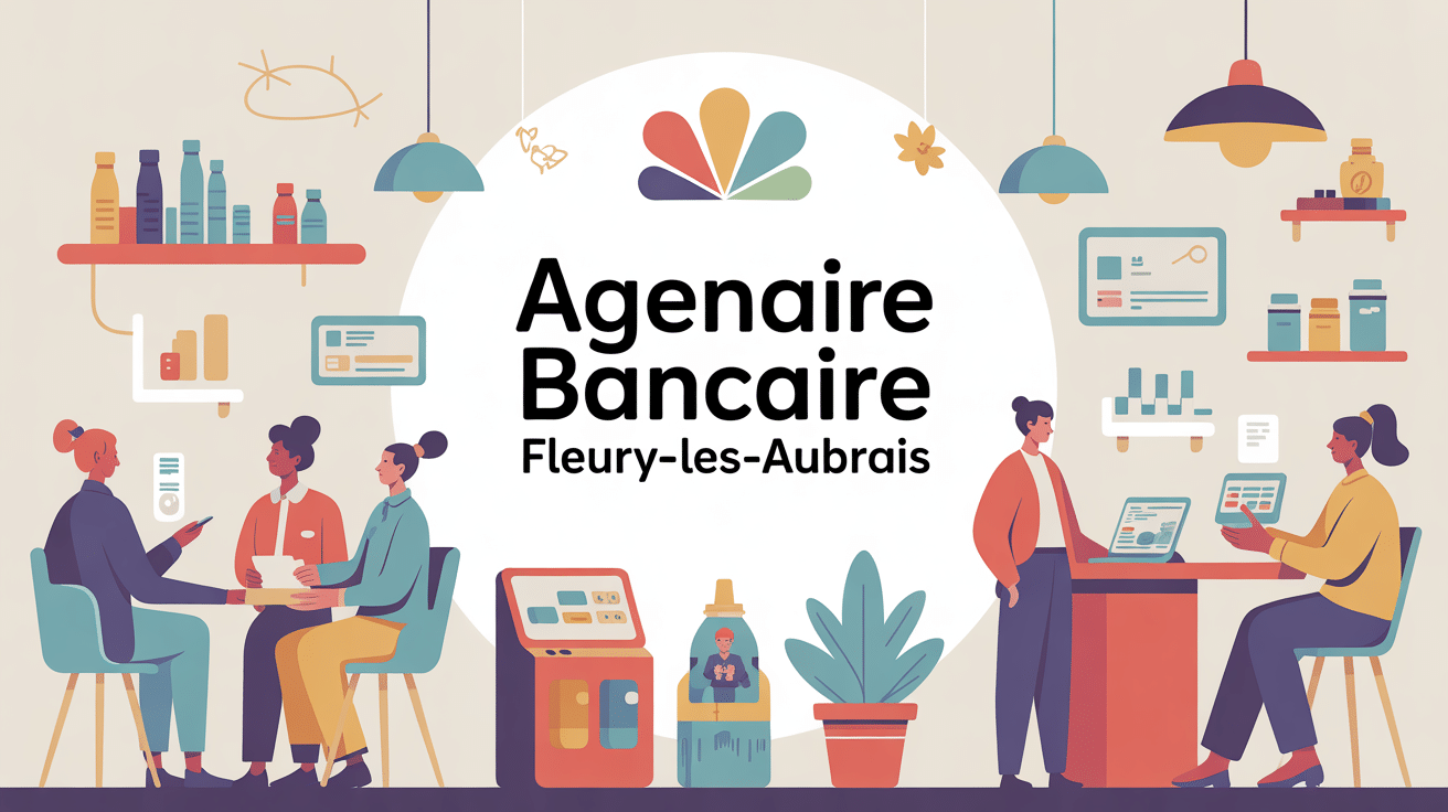Illustration agence BNP Paribas Fleury-les-Aubrais quartier