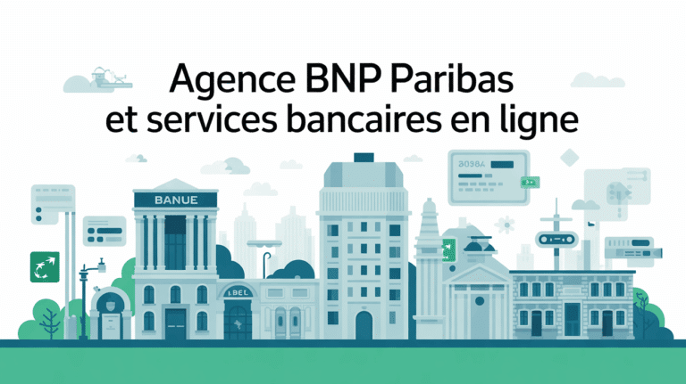 Visuel agence BNP Paribas Sainte-Geneviève-des-Bois et services en ligne