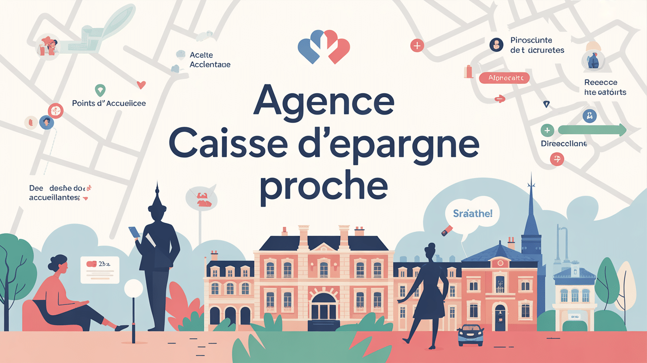 Carte interactive agence Caisse d'Epargne proche