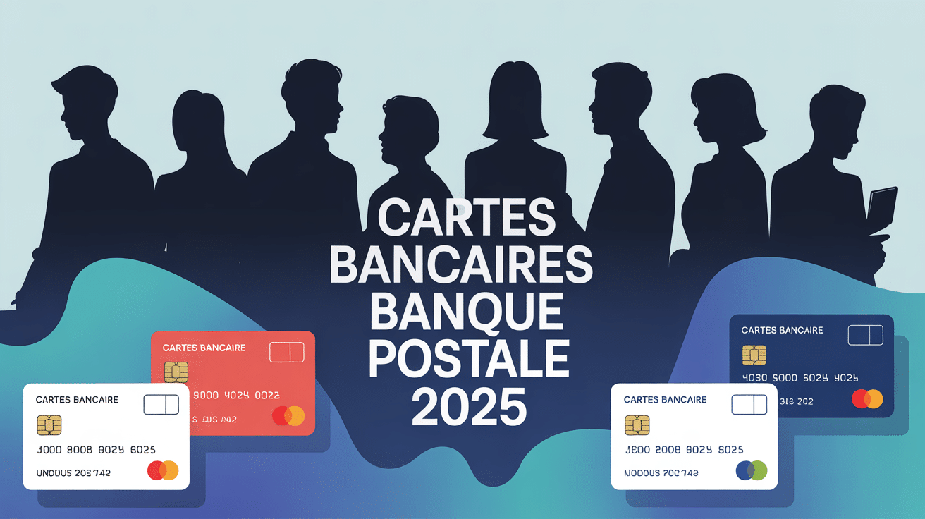 cartes bancaires banque postale 2025 comparatif visuel