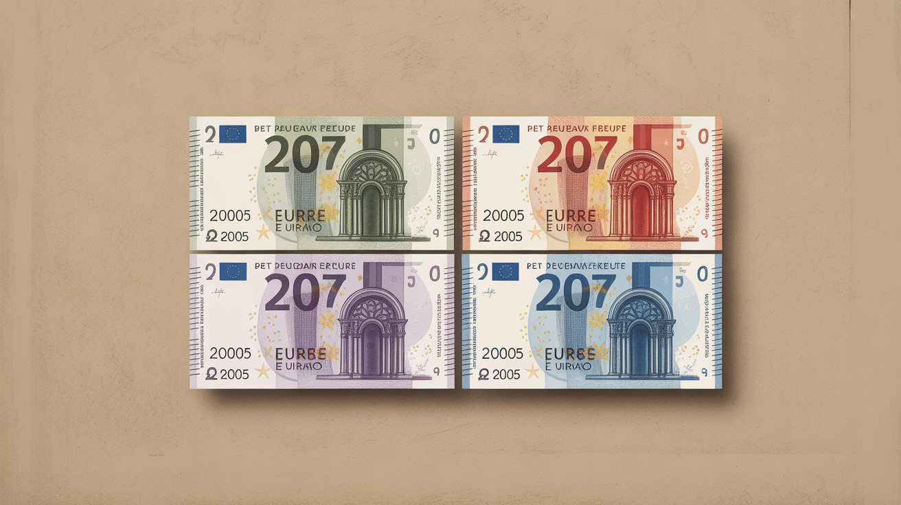 tableau pieces 2 euros rares par annee et pays
