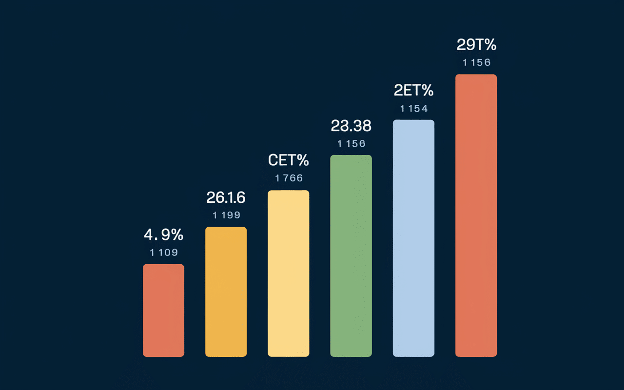 Graphique barres resultats financiers Societe Generale 2024 banque CET1 dividende