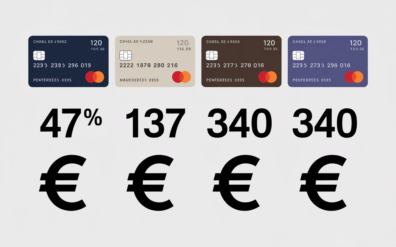 tableau cartes bancaires cic montants annuels