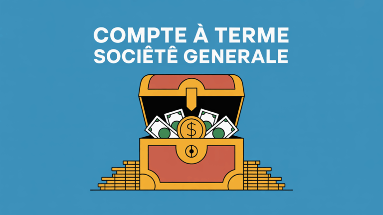 Illustration coffre fort Compte a terme Societe Generale