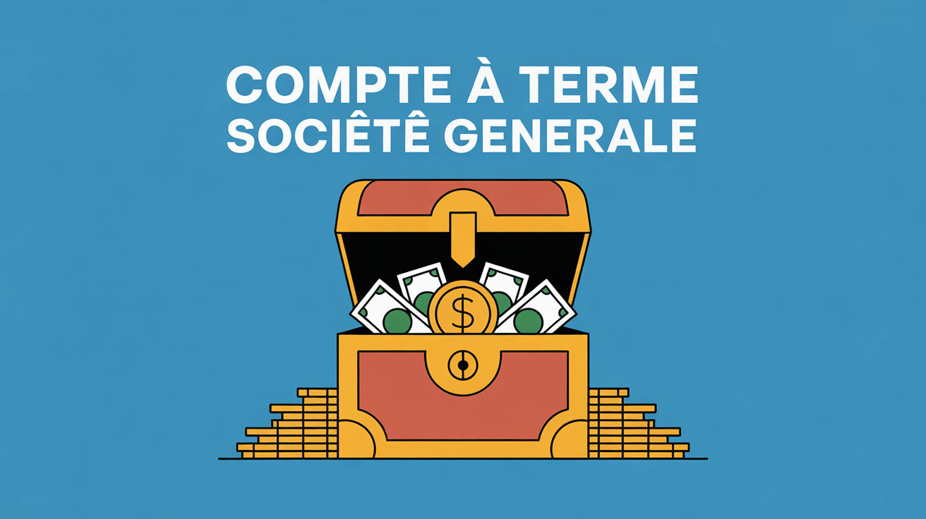 Illustration coffre fort Compte a terme Societe Generale