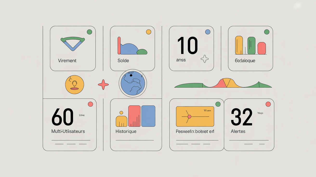Direct Ecureuil tableau fonctionnalités virement multi-utilisateurs