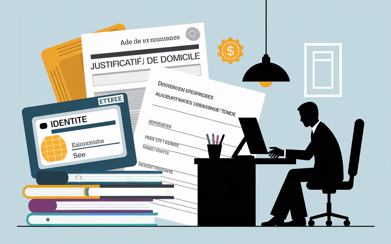 préparer documents agence BNP Paribas