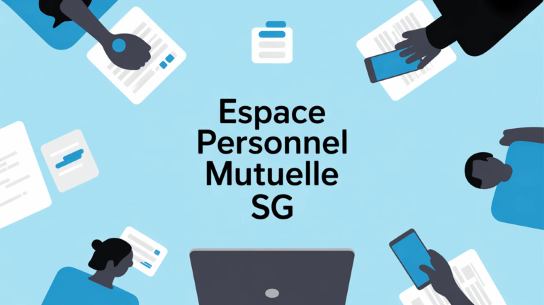 Illustration espace personnel Mutuelle SG securite simplicite