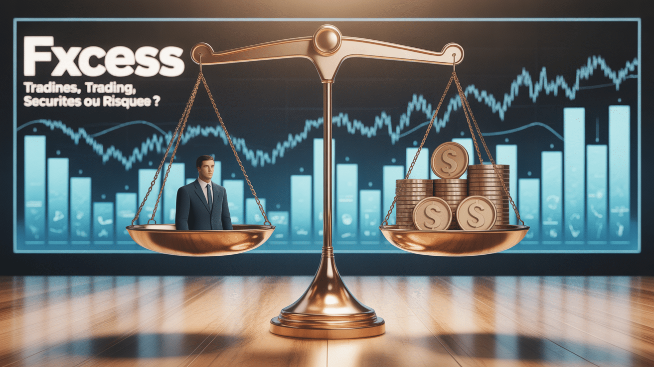 FXCess trading securite ou risque balance visuel