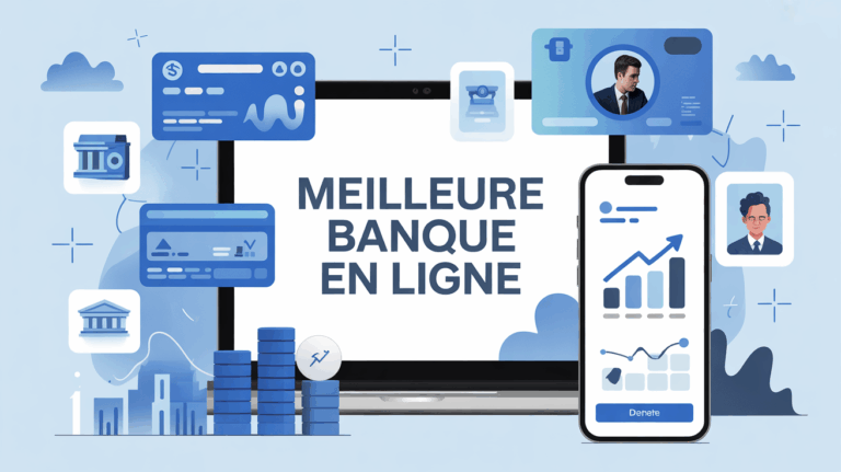 Comparatif meilleure banque en ligne visuel dynamique