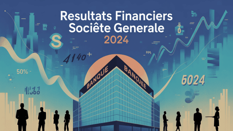 Illustration resultats financiers Societe Generale 2024 banque CET1 dividende