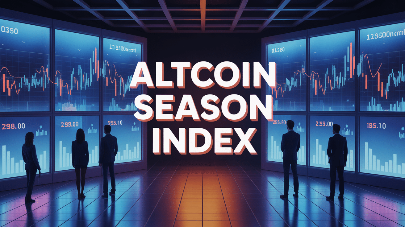 Vue stylisée du marché Altcoin Season Index
