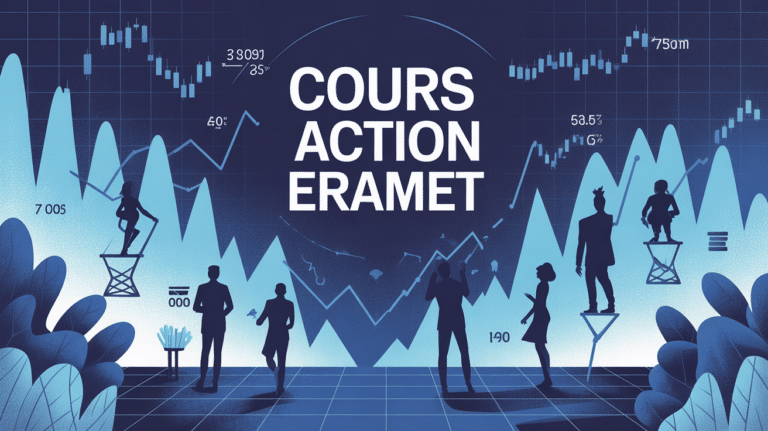 Cours action Eramet finance bourse illustration
