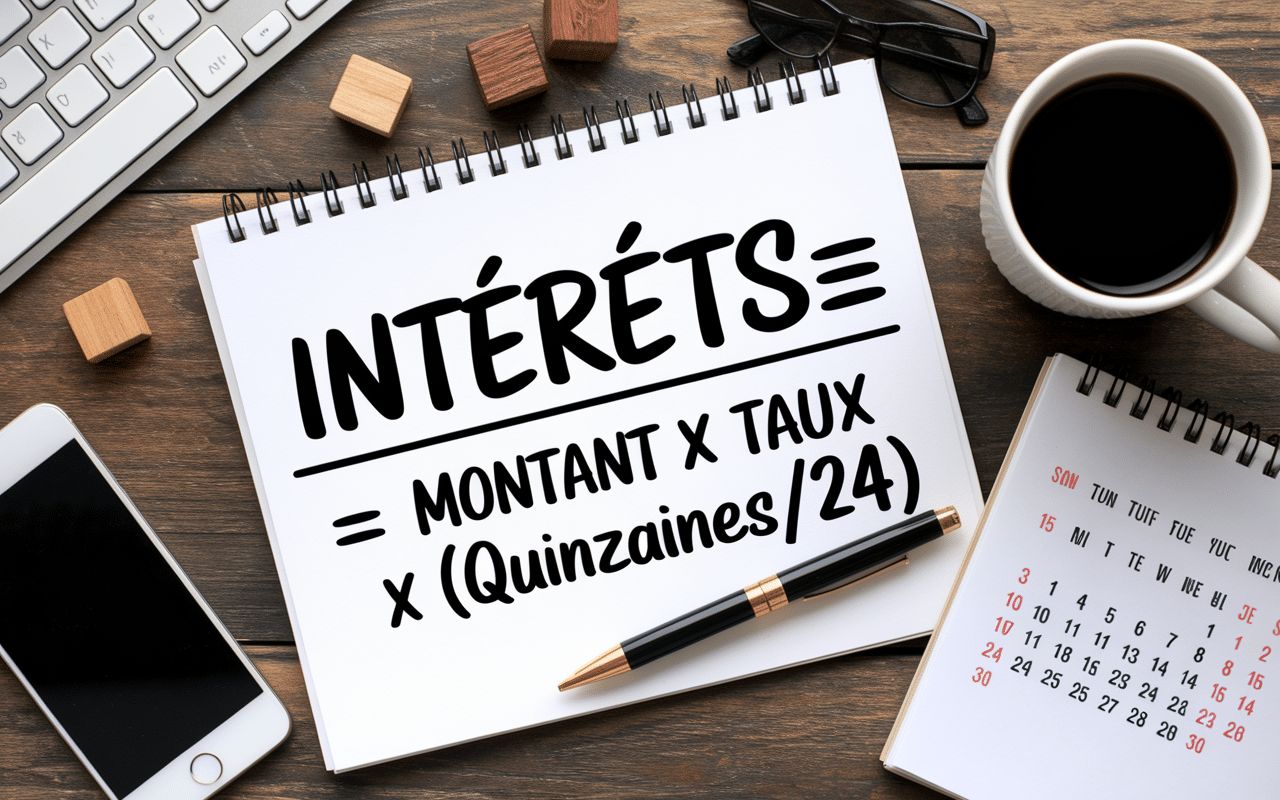 formule simple calcul interets livret a 2025 astuce quinzaine