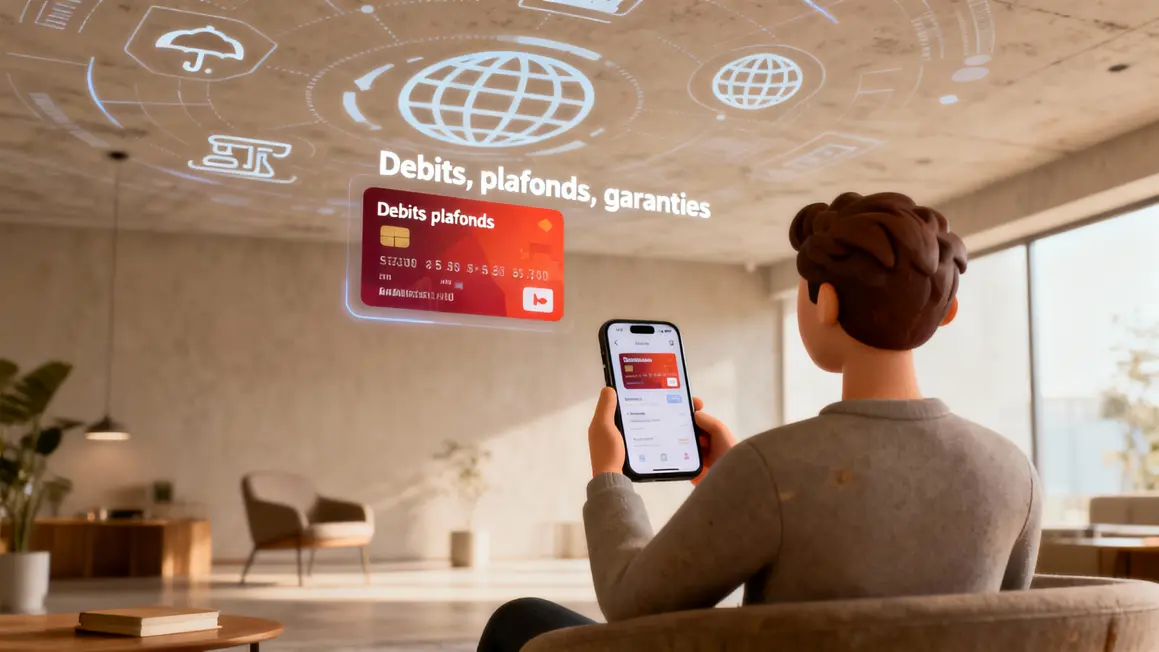 Graphiques fonctionnalités carte crédit en ligne smartphone