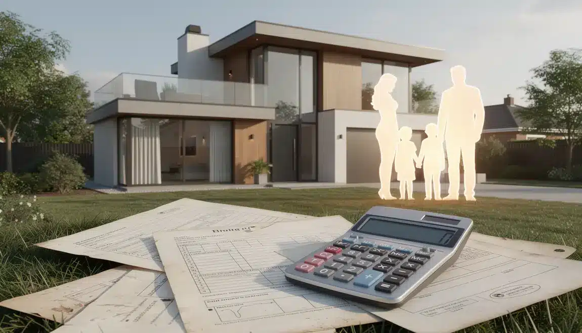 maison moderne assurance emprunteur protection famille crédit immobilier