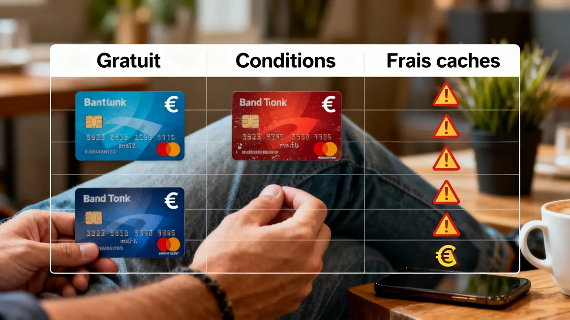 banque gratuite tableau conditions frais